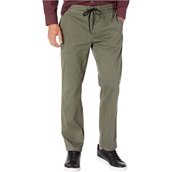 Bldwn drawstring green mens pants small Gorpcore athleisure grunge outdoor - Picture 11 of 11